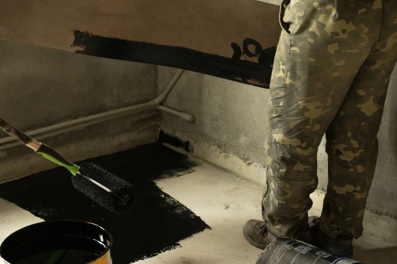 Completed Waterproofing Work